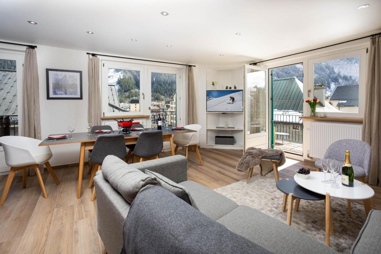 Le Panoramic Mont Blanc Apartment - Chamonix All Year Kültér fotó